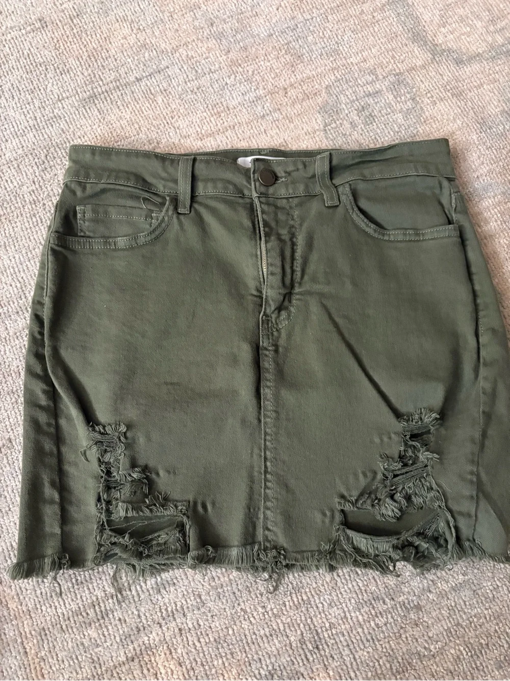 Three O2 Denim Mini Skirts - Picture 9 of 9
